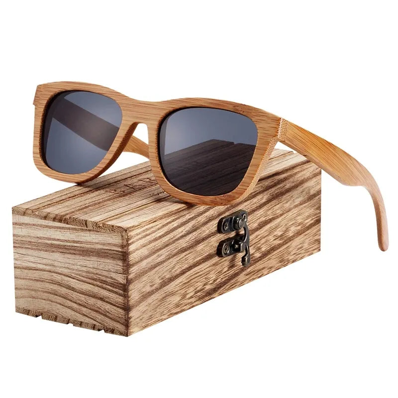 Óculos de Sol Madeira Bambu 