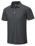 Camisa Masculina Polo cinza escuro