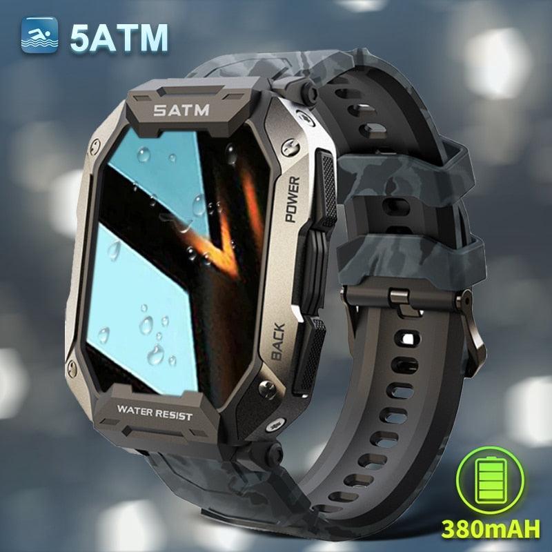 SmartWatch Estilo Militar Prova De Agua Android - Valorindomavel