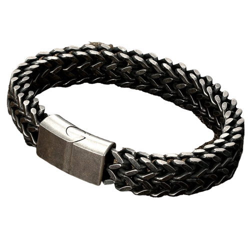 Pulseira Masculina Aço inox Estilo Punk Vintage